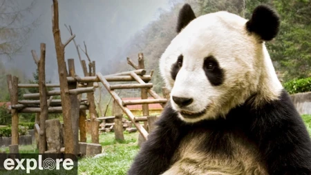 Giant Panda Cam at Shenshuping Gengda Panda Center